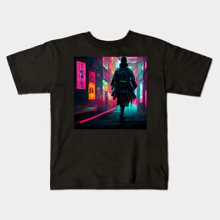 Aruku - Cyberpunk Samurai Kids T-Shirt